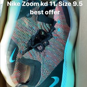 Nike zoom kd 11 size 9.5